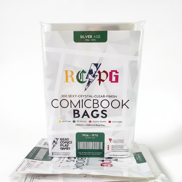 Silver Age Comic Book Sleeves and Bags